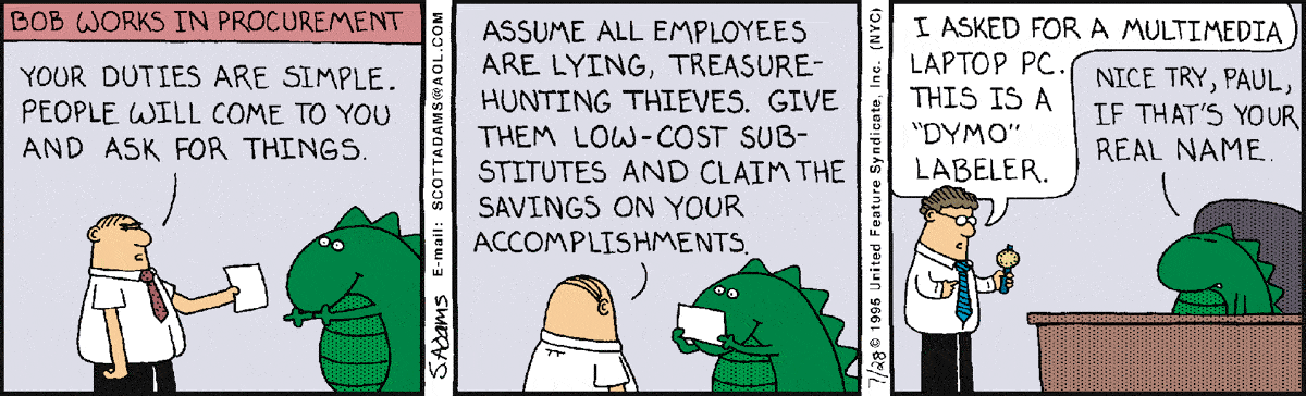 Dilbert Cartoon